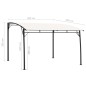 vidaXL Toldo parasol de jardín color crema 3x3x2,55 m