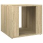 vidaXL Mesita de noche madera contrachapada roble Sonoma 41x40x36 cm vidaXL Mesita de noche madera contrachapada roble Sonoma 41x40x36 cm