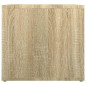 vidaXL Mesita de noche madera contrachapada roble Sonoma 41x40x36 cm vidaXL Mesita de noche madera contrachapada roble Sonoma 41x40x36 cm