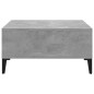 vidaXL Mesa de centro madera contrachapada gris hormigón 60x60x30 cm vidaXL Mesa de centro madera contrachapada gris hormigón 60x60x30 cm