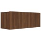 vidaXL Mueble para TV madera contrachapada roble marrón 80x30x30 cm vidaXL Mueble para TV madera contrachapada roble marrón 80x30x30 cm