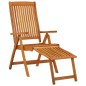 vidaXL Sillas de jardín plegables reposapiés 2 uds madera de eucalipto vidaXL Sillas de jardín plegables reposapiés 2 uds madera de eucalipto