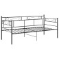 vidaXL Estructura de sofá cama de metal negro 90x200 cm vidaXL Estructura de sofá cama de metal negro 90x200 cm