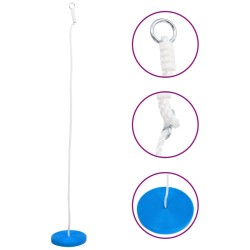 vidaXL Columpio de placa azul 180 cm