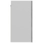 vidaXL Armario colgante contrachapada gris hormigón 60x31x60 cm