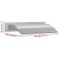 vidaXL Fuente de piscina acero inoxidable plateada 45x9x26 cm vidaXL Fuente de piscina acero inoxidable plateada 45x9x26 cm