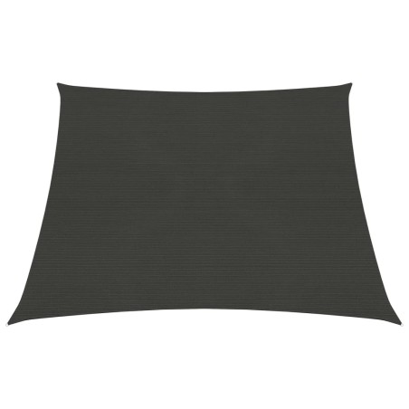 vidaXL Toldo de vela gris antracita HDPE 160 g/m² 3/4x3 m