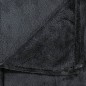 vidaXL Manta de poliéster negra 200x240 cm vidaXL Manta de poliéster negra 200x240 cm