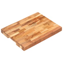vidaXL Tabla de cortar de madera maciza de acacia 40x30x4 cm