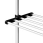 vidaXL Sistema de armario telescópico con estantes aluminio vidaXL Sistema de armario telescópico con estantes aluminio
