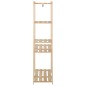 vidaXL Perchero de ropa de madera maciza de pino 110x38x170 cm vidaXL Perchero de ropa de madera maciza de pino 110x38x170 cm
