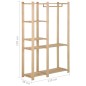 vidaXL Perchero de ropa de madera maciza de pino 110x38x170 cm vidaXL Perchero de ropa de madera maciza de pino 110x38x170 cm