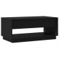 vidaXL Mesa de centro madera contrachapada negro 102,5x55x44 cm vidaXL Mesa de centro madera contrachapada negro 102,5x55x44 cm