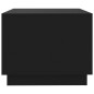 vidaXL Mesa de centro madera contrachapada negro 102,5x55x44 cm vidaXL Mesa de centro madera contrachapada negro 102,5x55x44 cm