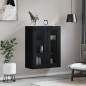 vidaXL Armario de pared negro 69,5x34x90 cm vidaXL Armario de pared negro 69,5x34x90 cm