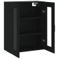 vidaXL Armario de pared negro 69,5x34x90 cm vidaXL Armario de pared negro 69,5x34x90 cm