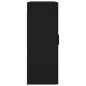vidaXL Armario de pared negro 69,5x34x90 cm vidaXL Armario de pared negro 69,5x34x90 cm
