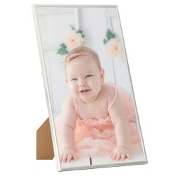vidaXL Marcos de foto collage de mesa 5 uds plateado MDF 13x18cm