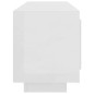vidaXL Mueble de TV madera contrachapada blanco brillo 102x35x45 cm vidaXL Mueble de TV madera contrachapada blanco brillo 102x35x45 cm