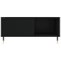 vidaXL Mesa de centro madera contrachapada negro 80x80x36,5 cm vidaXL Mesa de centro madera contrachapada negro 80x80x36,5 cm