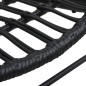 vidaXL Silla de jardín de ratán sintético negro vidaXL Silla de jardín de ratán sintético negro