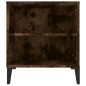 vidaXL Mueble de TV madera contrachapada roble ahumado 102x44,5x50 cm
