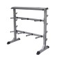 vidaXL Soporte para pesas y mancuernas     