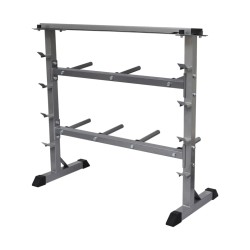 vidaXL Soporte para pesas y mancuernas     