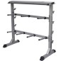 vidaXL Soporte para pesas y mancuernas     
