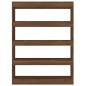 vidaXL Estantería/divisor de espacios roble marrón 100x30x135 cm vidaXL Estantería/divisor de espacios roble marrón 100x30x135 cm