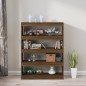vidaXL Estantería/divisor de espacios roble marrón 100x30x135 cm vidaXL Estantería/divisor de espacios roble marrón 100x30x135 cm