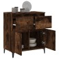 vidaXL Aparador madera contrachapada color roble ahumado 60x35x70 cm vidaXL Aparador madera contrachapada color roble ahumado 60x35x70 cm