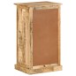 vidaXL Zapatero de 4 niveles con cajón madera de mango rugosa vidaXL Zapatero de 4 niveles con cajón madera de mango rugosa