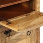 vidaXL Zapatero de 4 niveles con cajón madera de mango rugosa vidaXL Zapatero de 4 niveles con cajón madera de mango rugosa