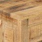 vidaXL Zapatero de 4 niveles con cajón madera de mango rugosa vidaXL Zapatero de 4 niveles con cajón madera de mango rugosa