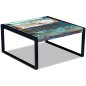 vidaXL Mesa de centro madera maciza reciclada 80x80x40 cm vidaXL Mesa de centro madera maciza reciclada 80x80x40 cm
