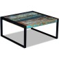 vidaXL Mesa de centro madera maciza reciclada 80x80x40 cm vidaXL Mesa de centro madera maciza reciclada 80x80x40 cm