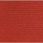 vidaXL Toldo de vela HDPE rojo 160 g/m² 3,5x3,5x4,9 m