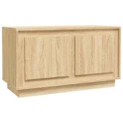 vidaXL Mueble para TV madera contrachapada roble Sonoma 80x35x45 cm