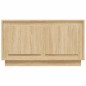 vidaXL Mueble para TV madera contrachapada roble Sonoma 80x35x45 cm