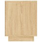 vidaXL Mueble para TV madera contrachapada roble Sonoma 80x35x45 cm