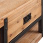 vidaXL Mueble para TV madera de acacia maciza 140x40x45 cm