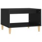 vidaXL Mesa de centro madera contrachapada negro 60x50x40 cm vidaXL Mesa de centro madera contrachapada negro 60x50x40 cm