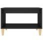 vidaXL Mesa de centro madera contrachapada negro 60x50x40 cm vidaXL Mesa de centro madera contrachapada negro 60x50x40 cm