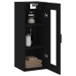 vidaXL Armario de pared negro 34,5x34x90 cm vidaXL Armario de pared negro 34,5x34x90 cm