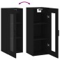 vidaXL Armario de pared negro 34,5x34x90 cm vidaXL Armario de pared negro 34,5x34x90 cm
