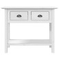 vidaXL Mesa consola BODO madera maciza de pino blanco 90x34,5x73 cm vidaXL Mesa consola BODO madera maciza de pino blanco 90x34,5x73 cm