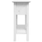 vidaXL Mesa consola BODO madera maciza de pino blanco 90x34,5x73 cm vidaXL Mesa consola BODO madera maciza de pino blanco 90x34,5x73 cm
