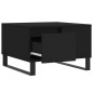 vidaXL Mesa de centro madera contrachapada negro 55x55x36,5 cm vidaXL Mesa de centro madera contrachapada negro 55x55x36,5 cm