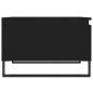 vidaXL Mesa de centro madera contrachapada negro 55x55x36,5 cm vidaXL Mesa de centro madera contrachapada negro 55x55x36,5 cm